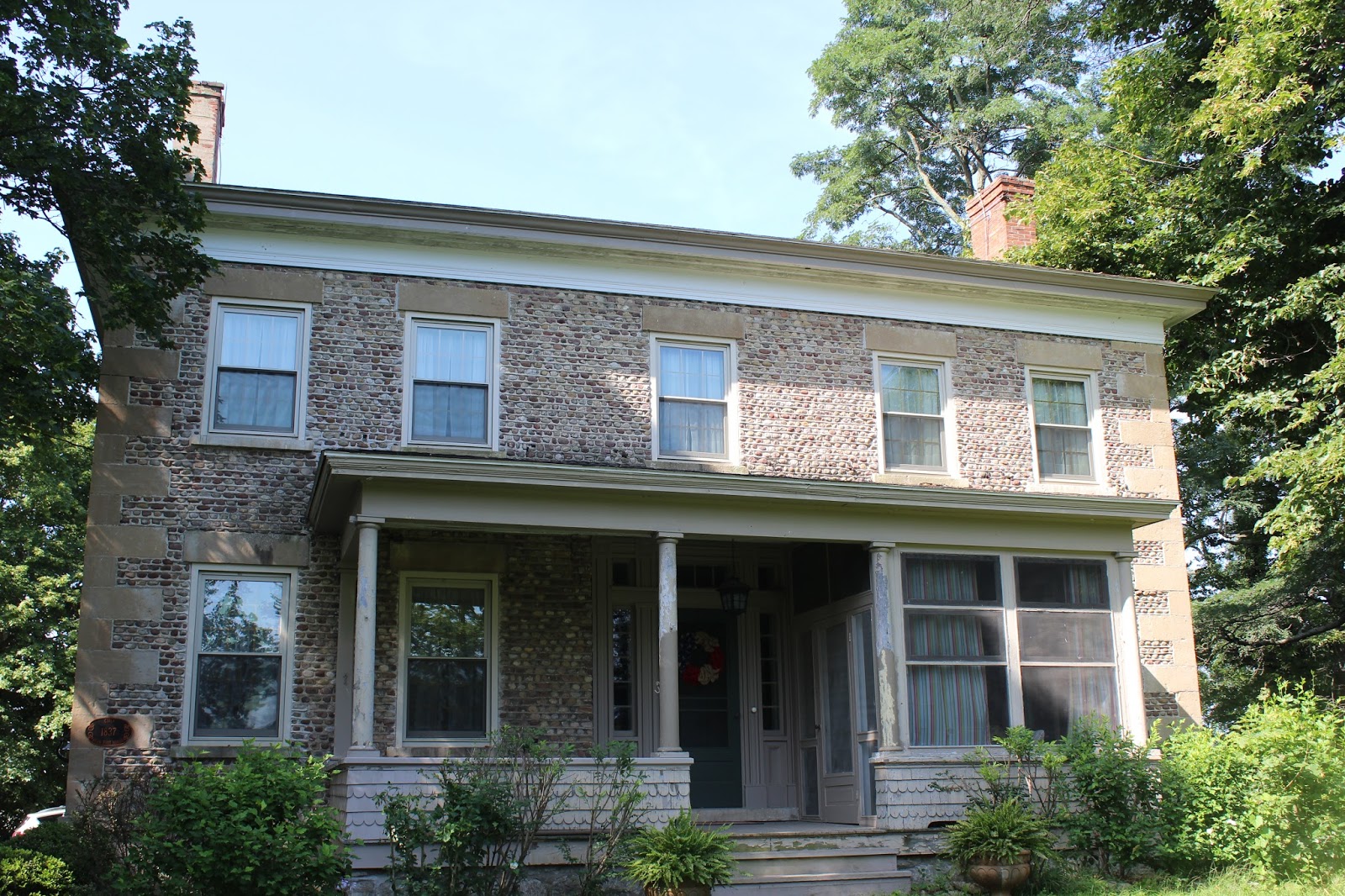 Dean-Root House, 3466 Route 5, Caledonia